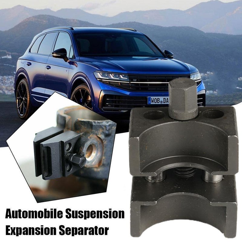 Car Suspension Split Hub Steering Knuckle Spreader,Suspension Strut Split Hub Steering Knuckle Spreader,Steering Spreader Tool,Easy to Use Suspension Strut Spreader Tool for Most Vehicle Brand - Image 2